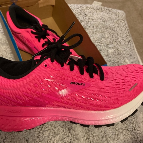 pink brooks ghost 13